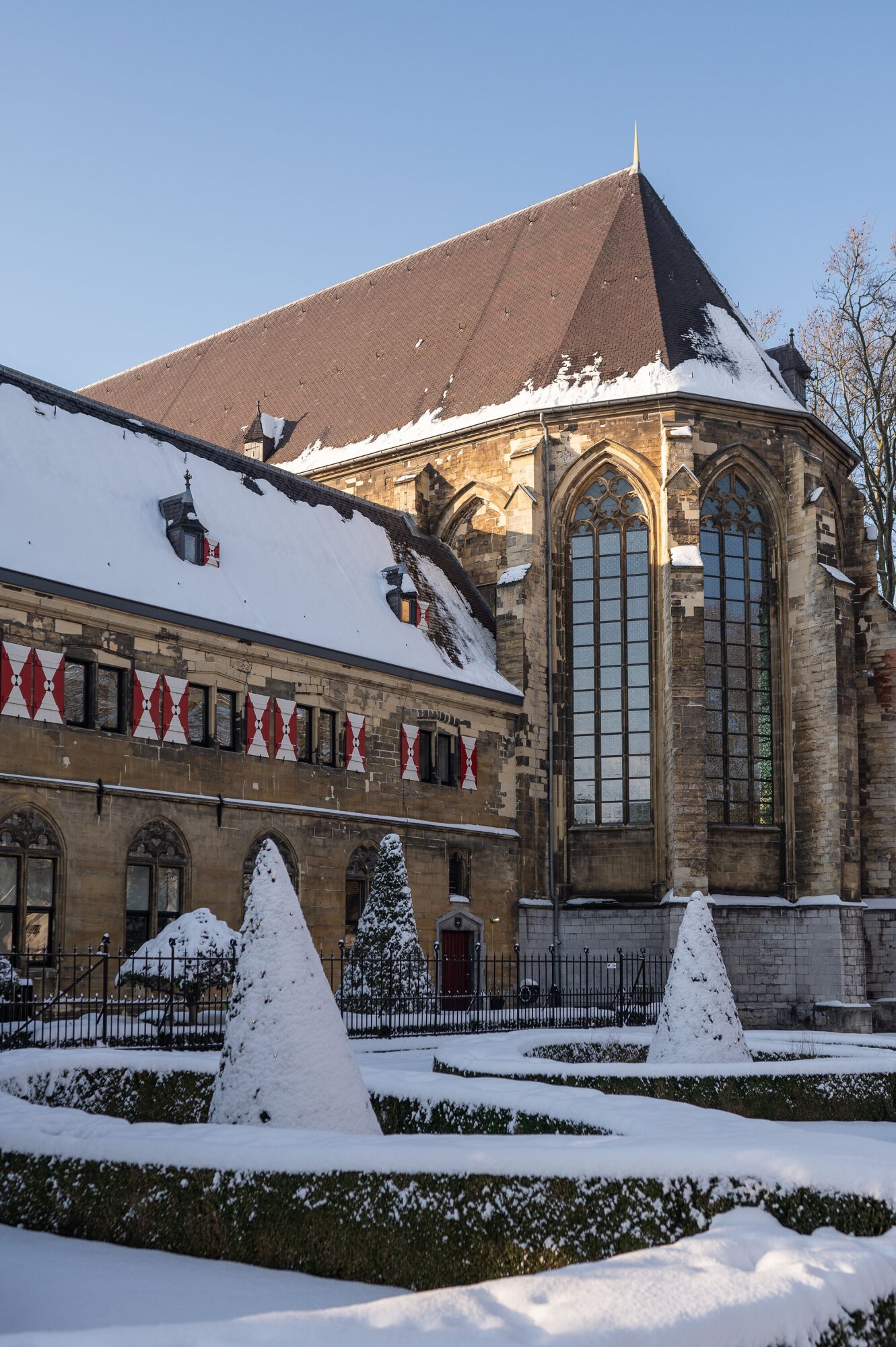 Sneeuw in Maastricht | Kruisherenhotel Maastricht.