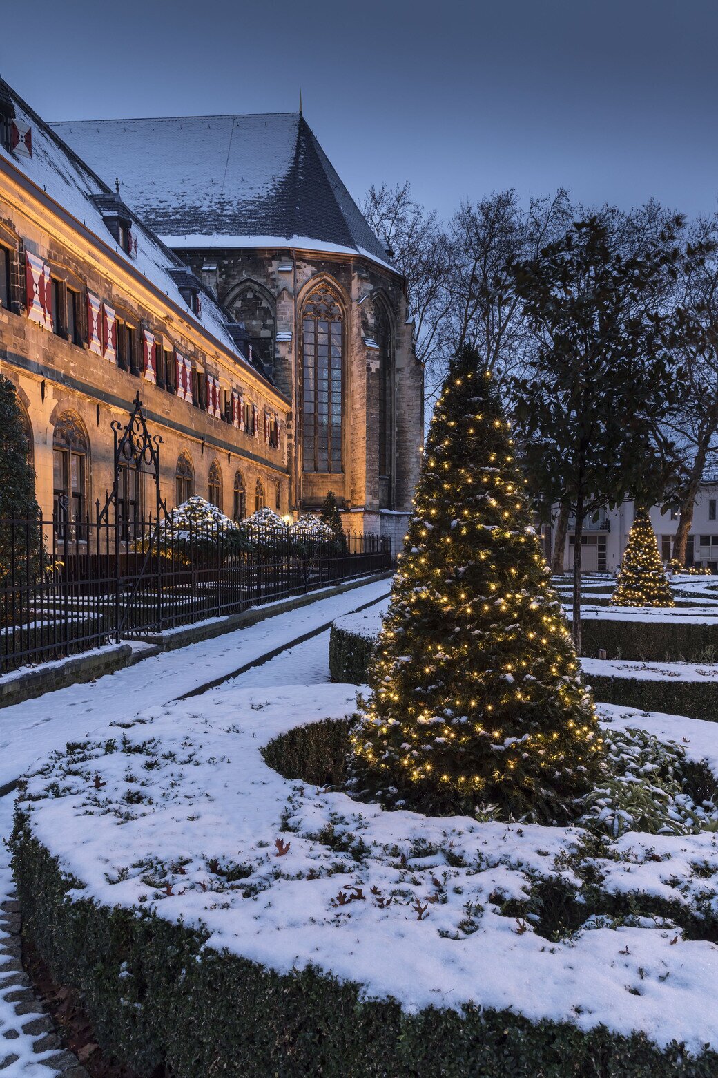 Hotel centrum kerstversiering | Kruisherenhotel Maastricht.