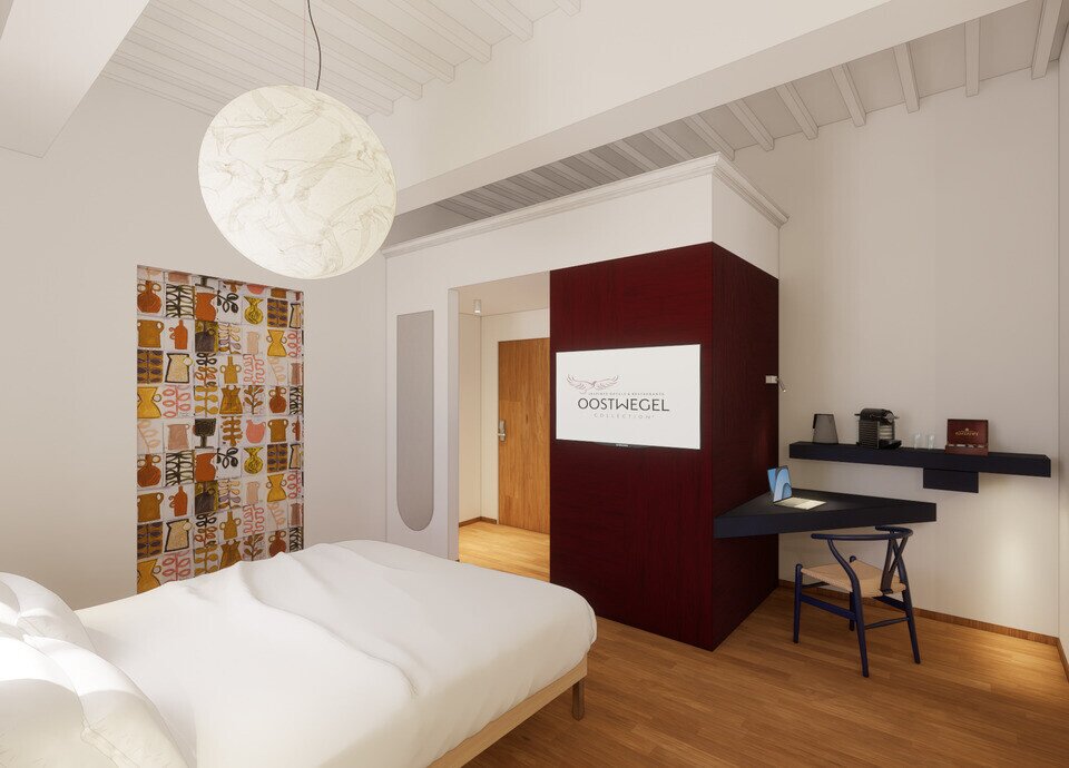 Render signature kamer | Kruisherenhotel Maastricht.