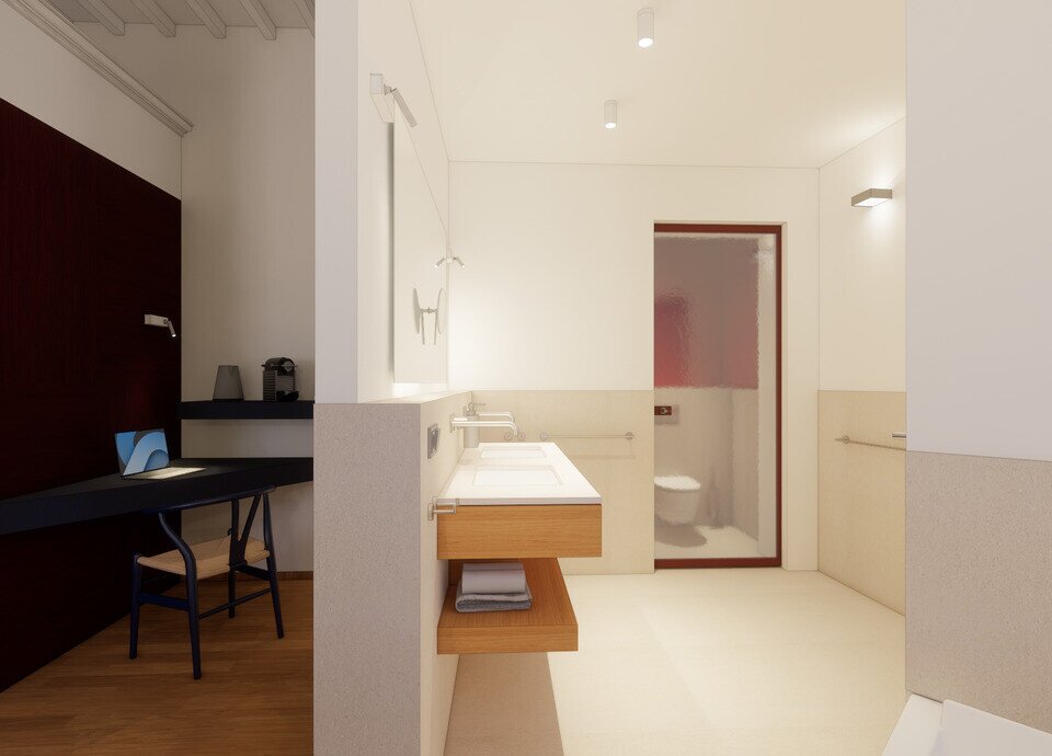 Render signature kamer | Kruisherenhotel Maastricht.