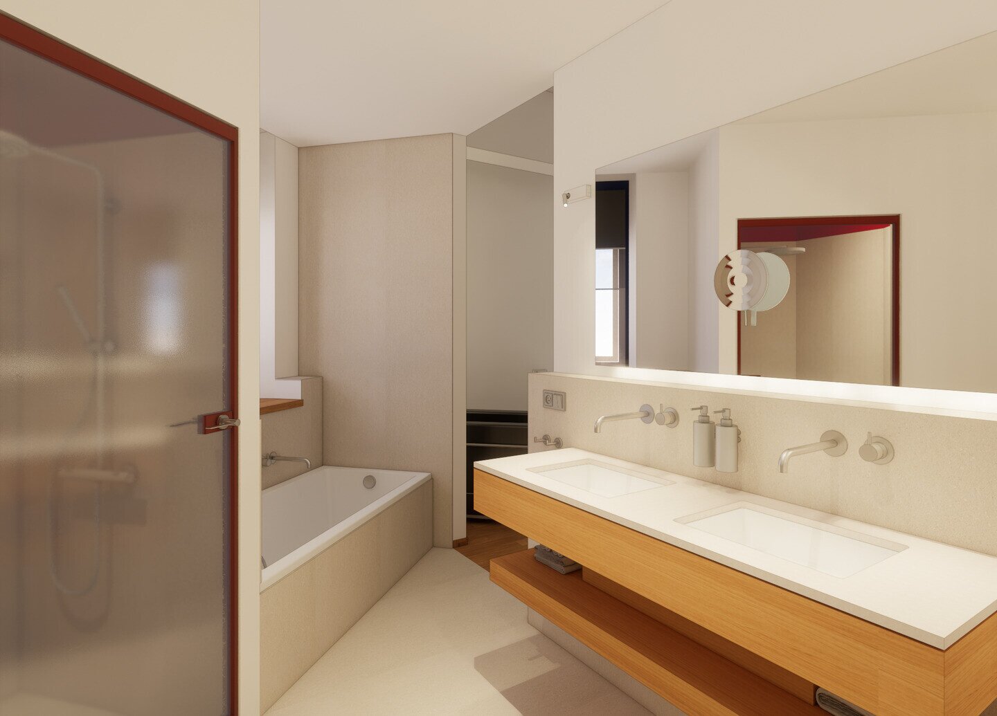 Render signature badkamer | Kruisherenhotel Maastricht.