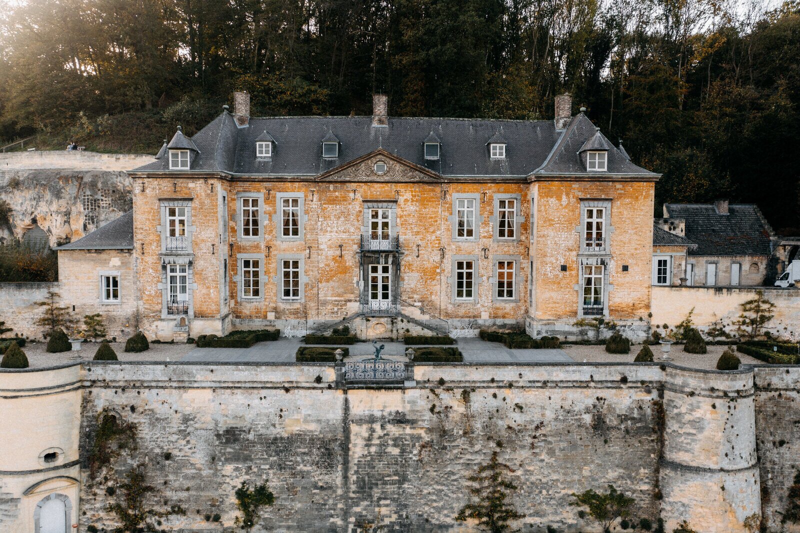 Voorkant Château Neercanne | Château Neercanne.