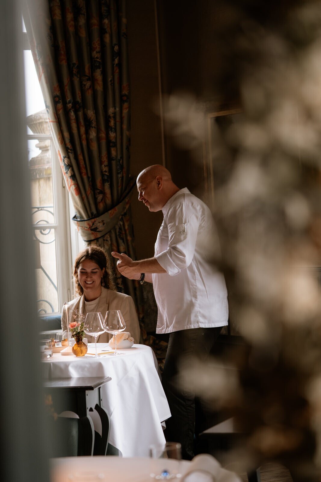Chef Robert Levels aan tafel | Château Neercanne.