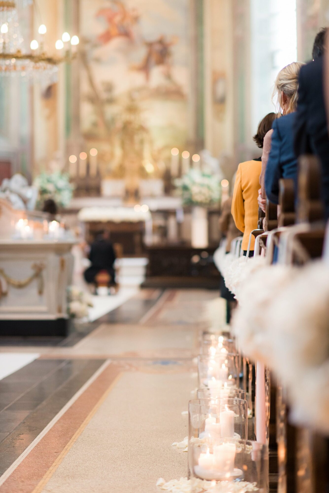 Wedding ceremony Château St. Gerlach.