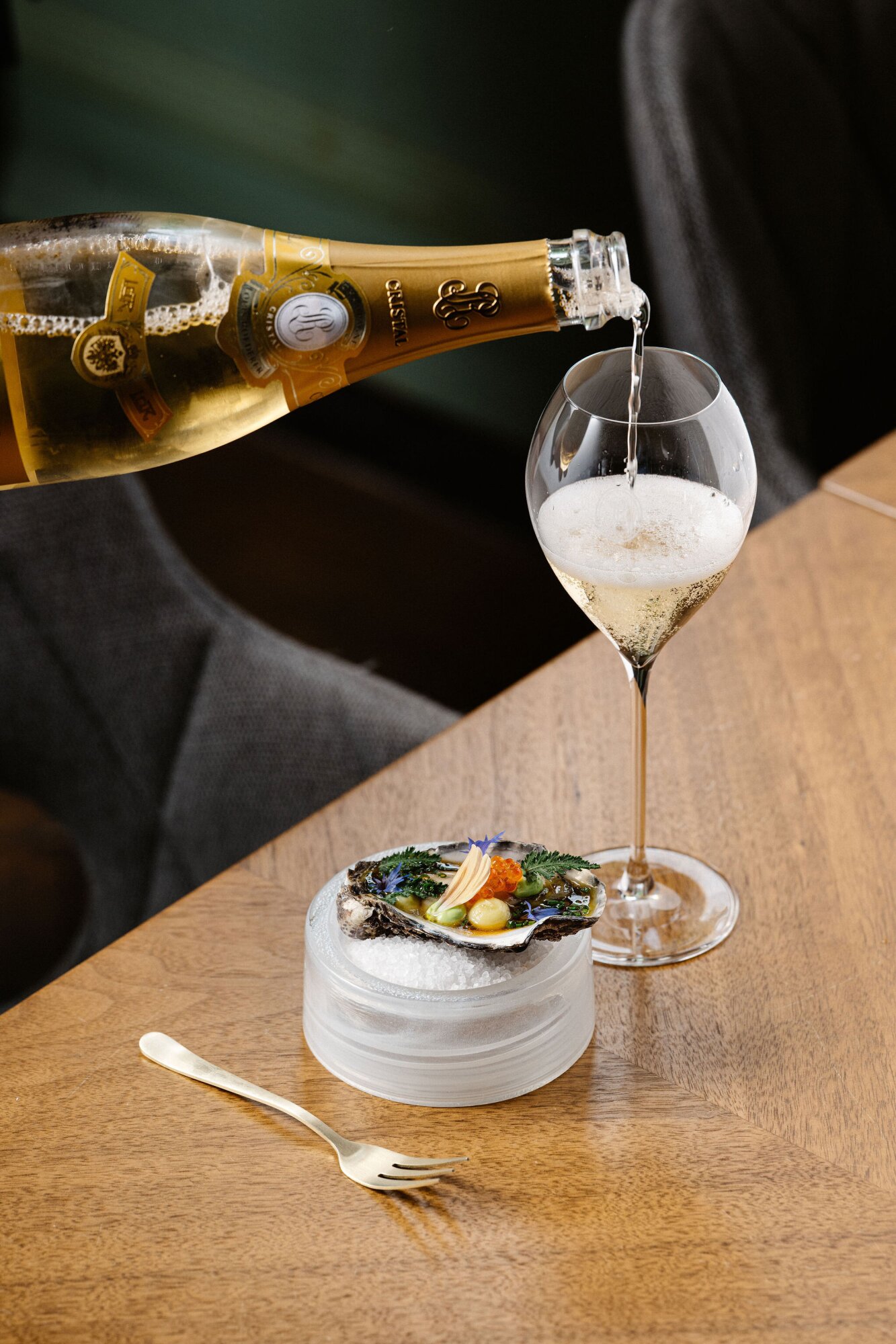 Amuse en Cristal.