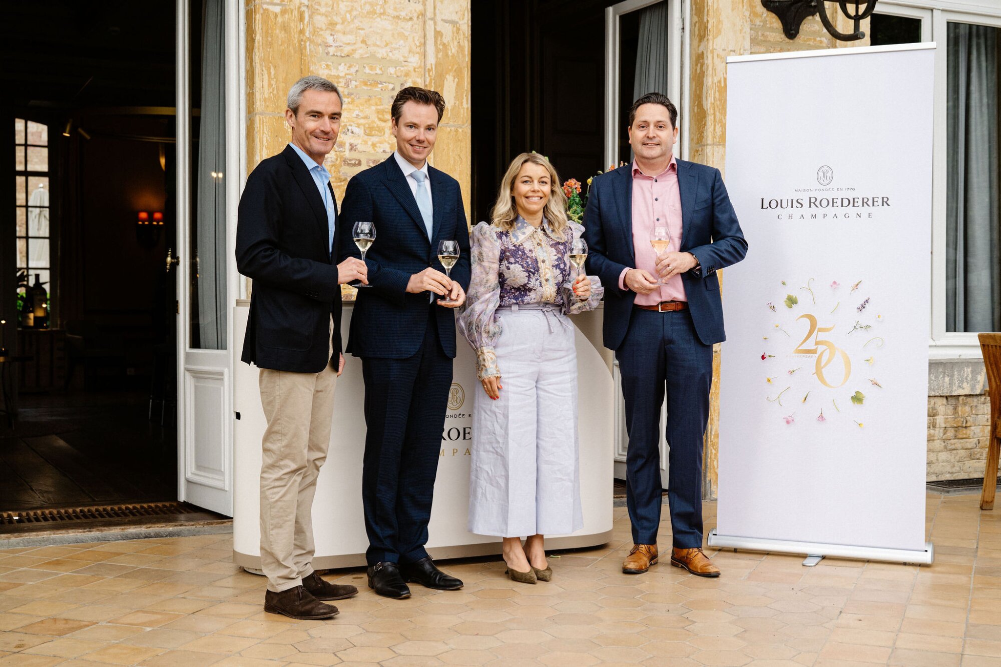 Louis Roederer diner | Château St. Gerlach.