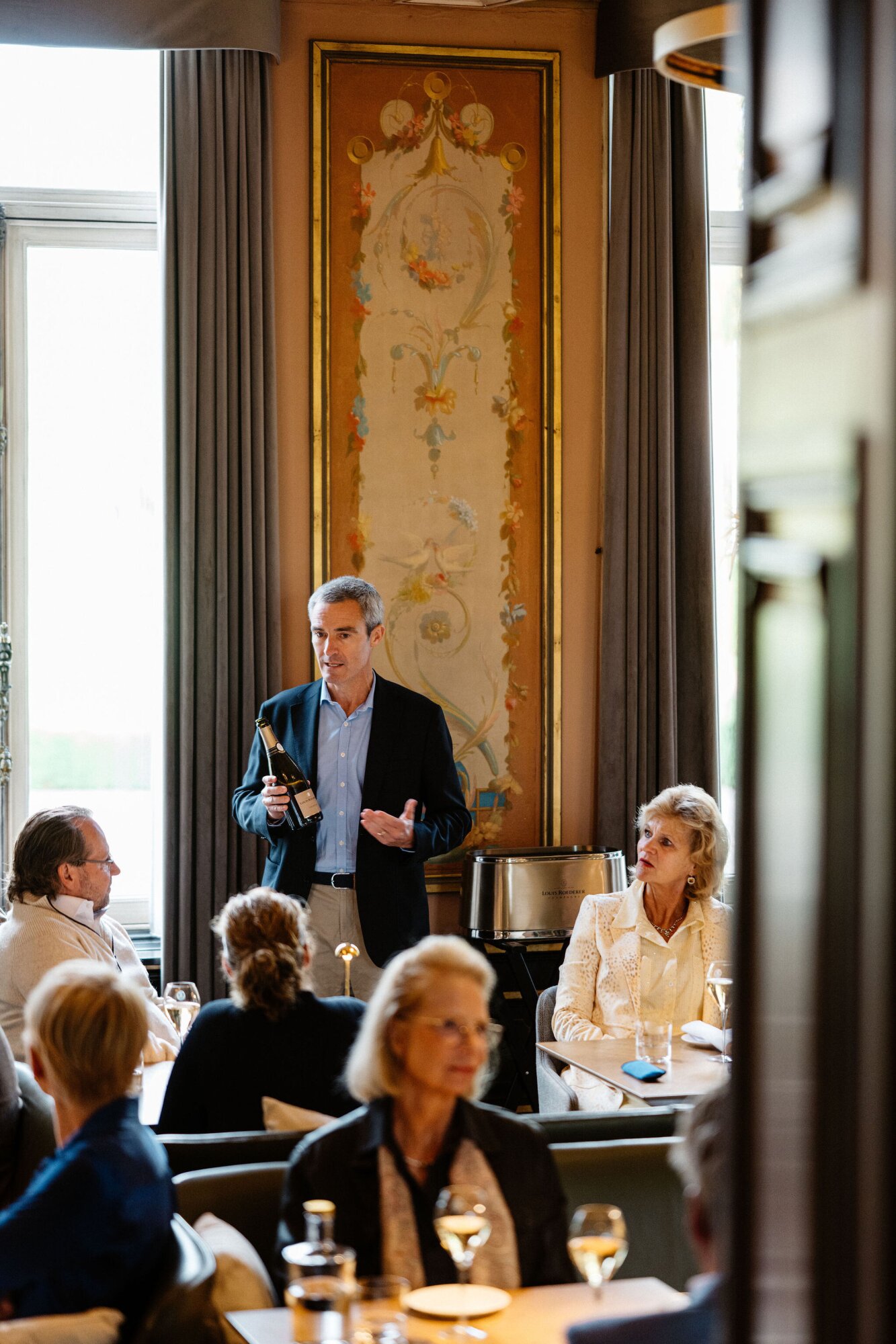 Diner in les salons | Château St. Gerlach.
