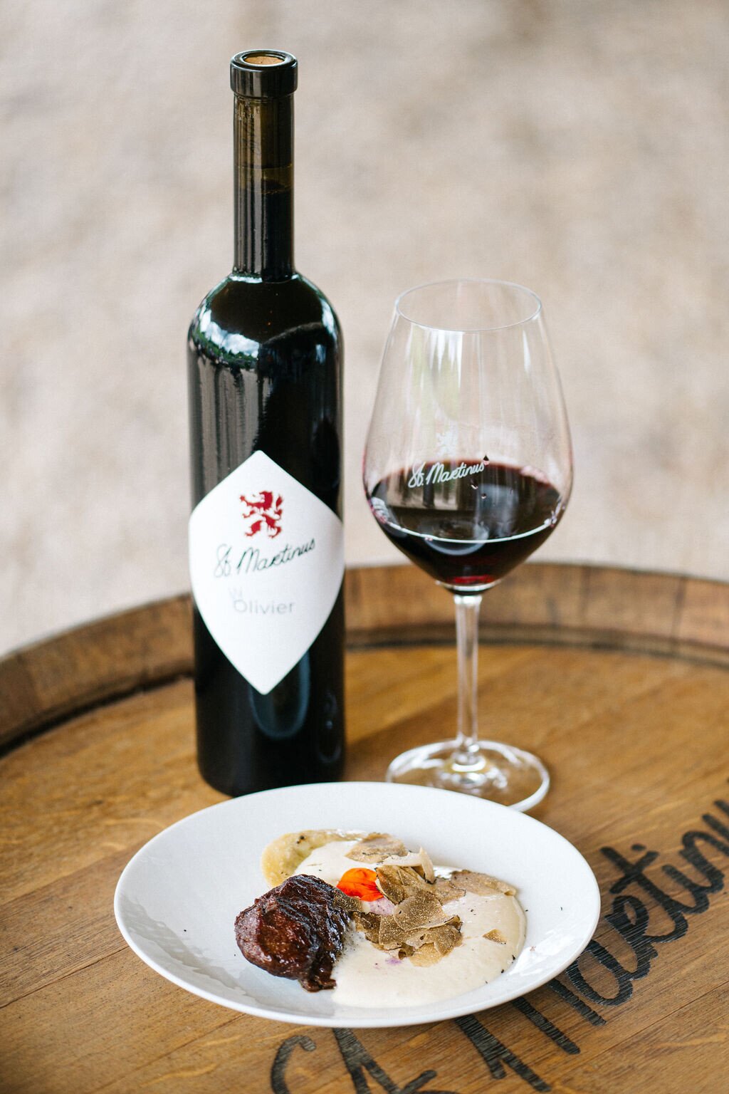 Gerecht en wijn St. Martinus | Château St. Gerlach.