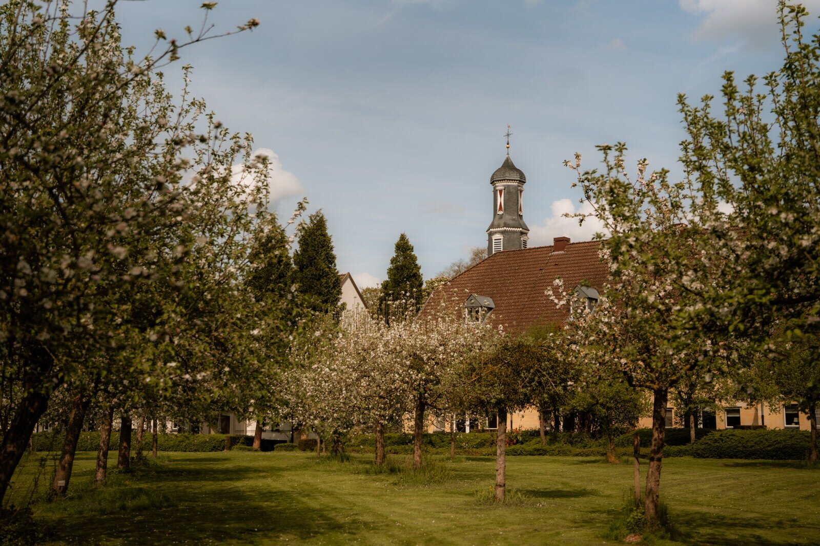 Spring at Château St. Gerlach.