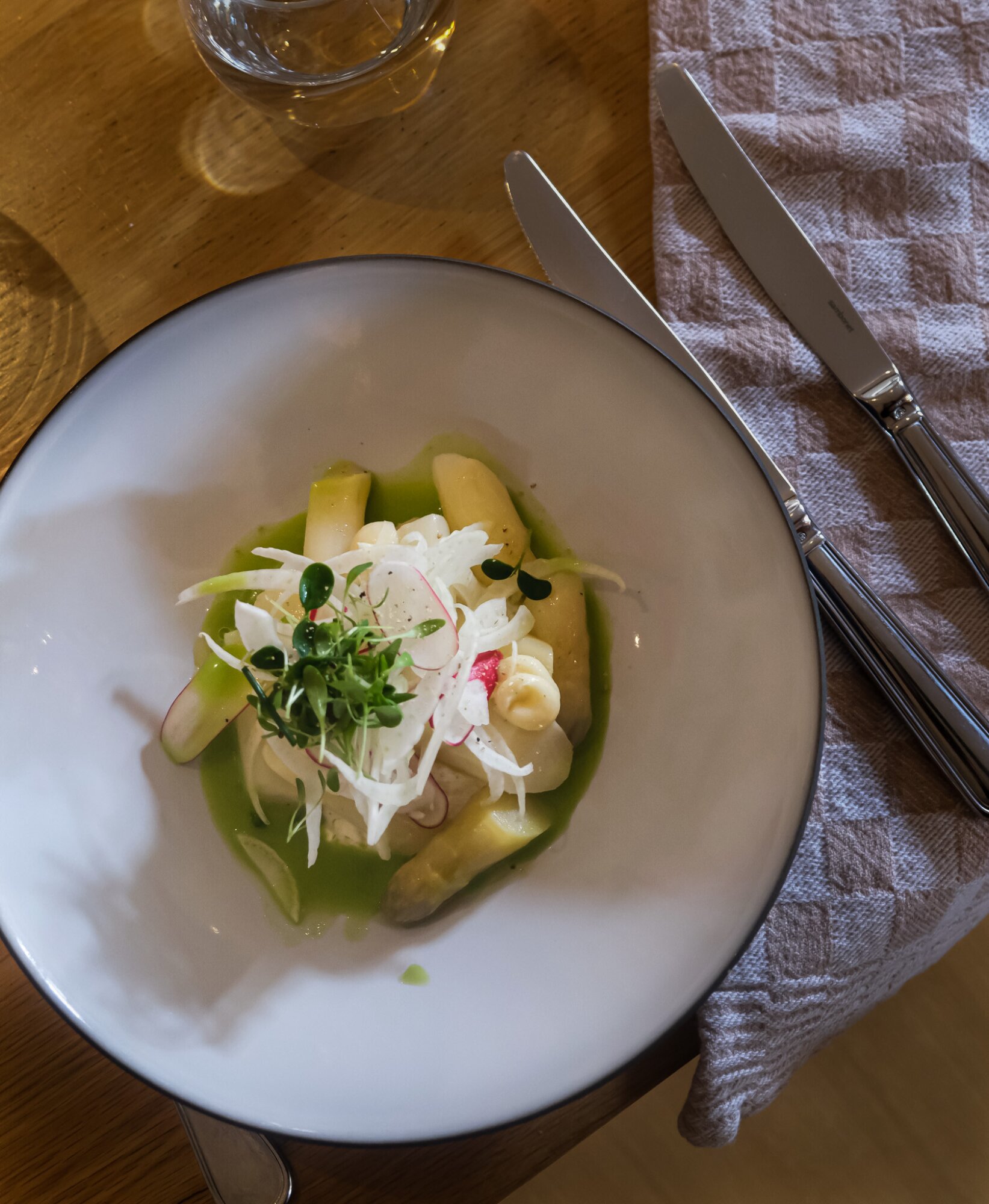 Gerecht gemaak met lokale producten | Château St. Gerlach.