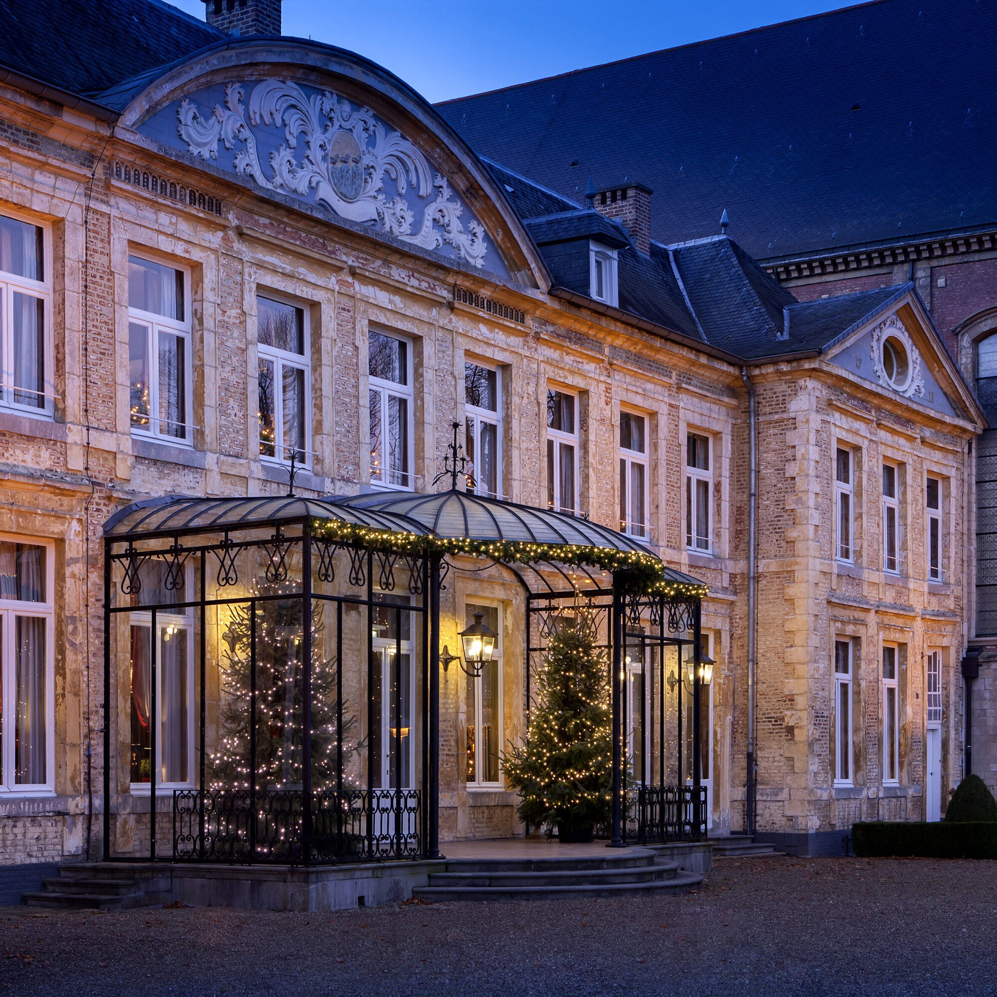 Christmas at Château St. Gerlach.