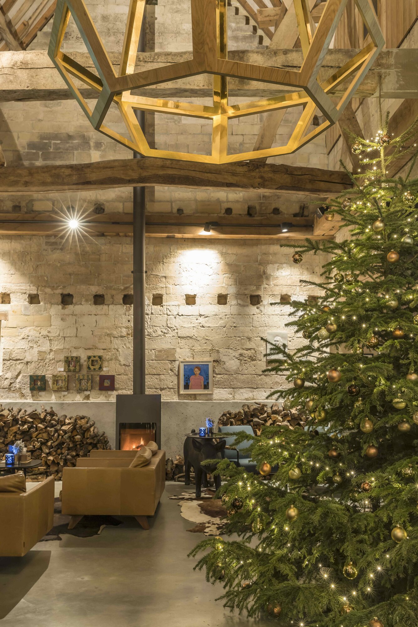 Kerst bij Burgemeester Quicx.