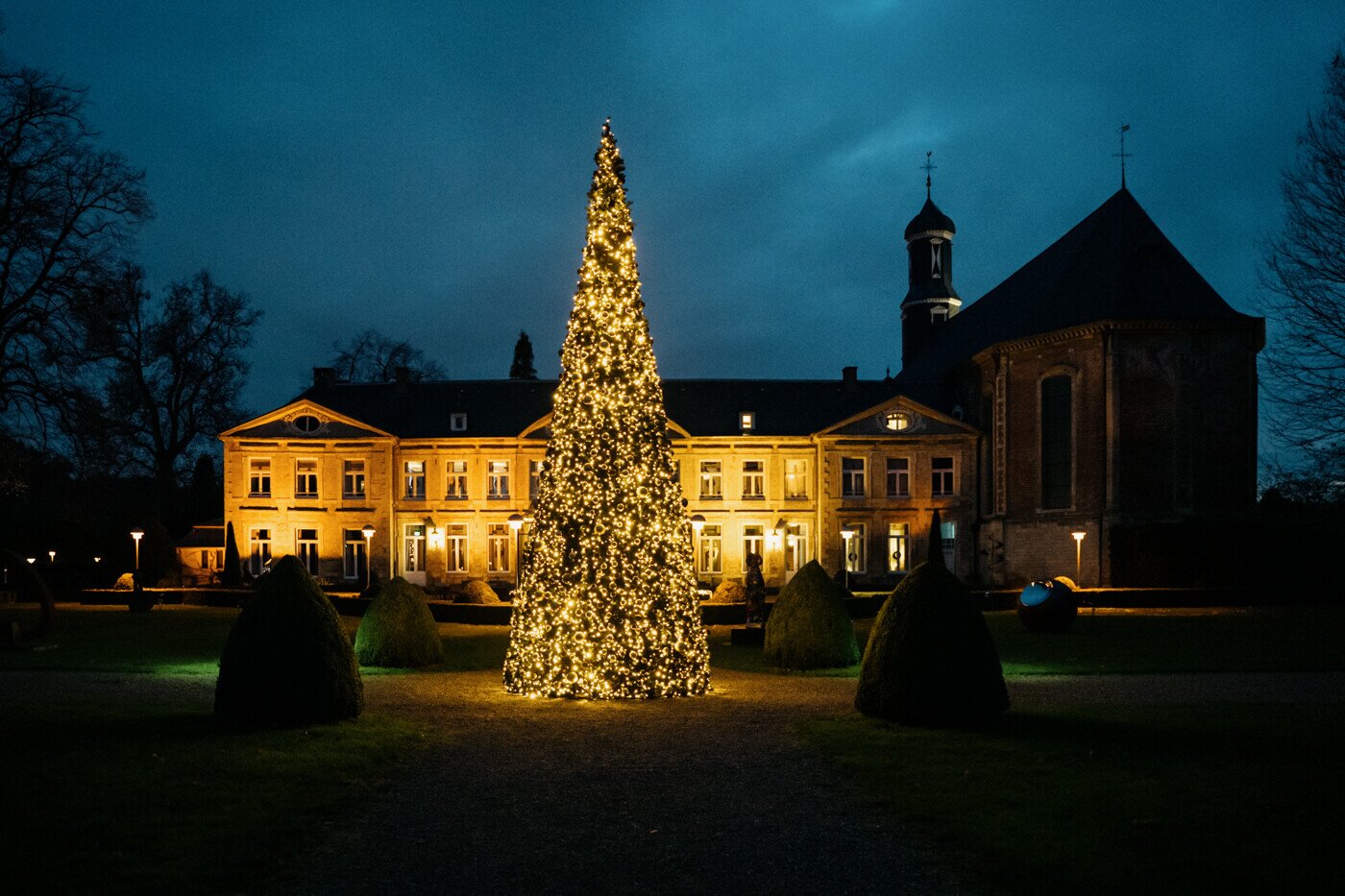 Christmas at Château St. Gerlach.