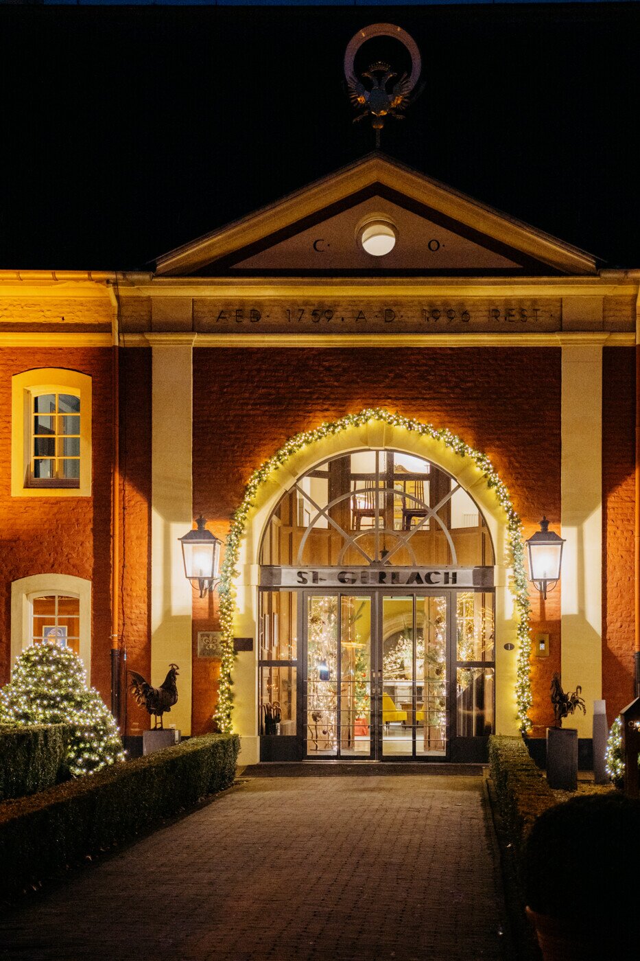 Christmas at Château St. Gerlach.