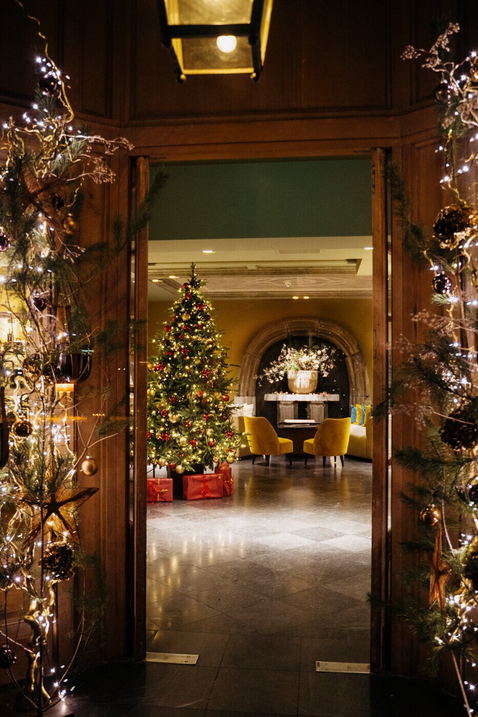 Kerst op Château St. Gerlach.