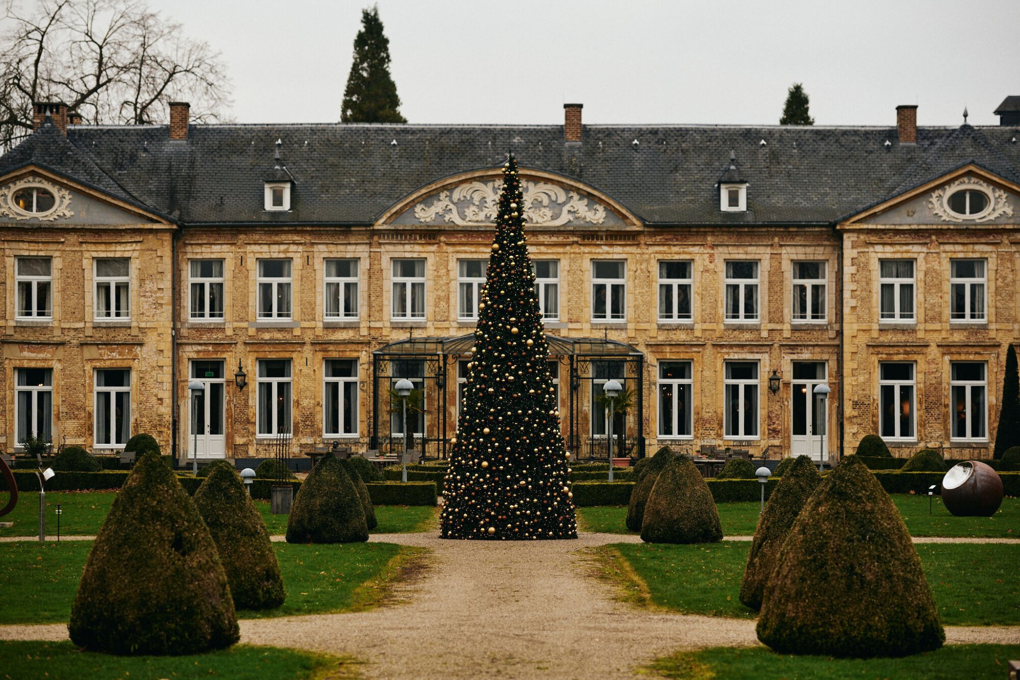 Christmas at Château St. Gerlach.