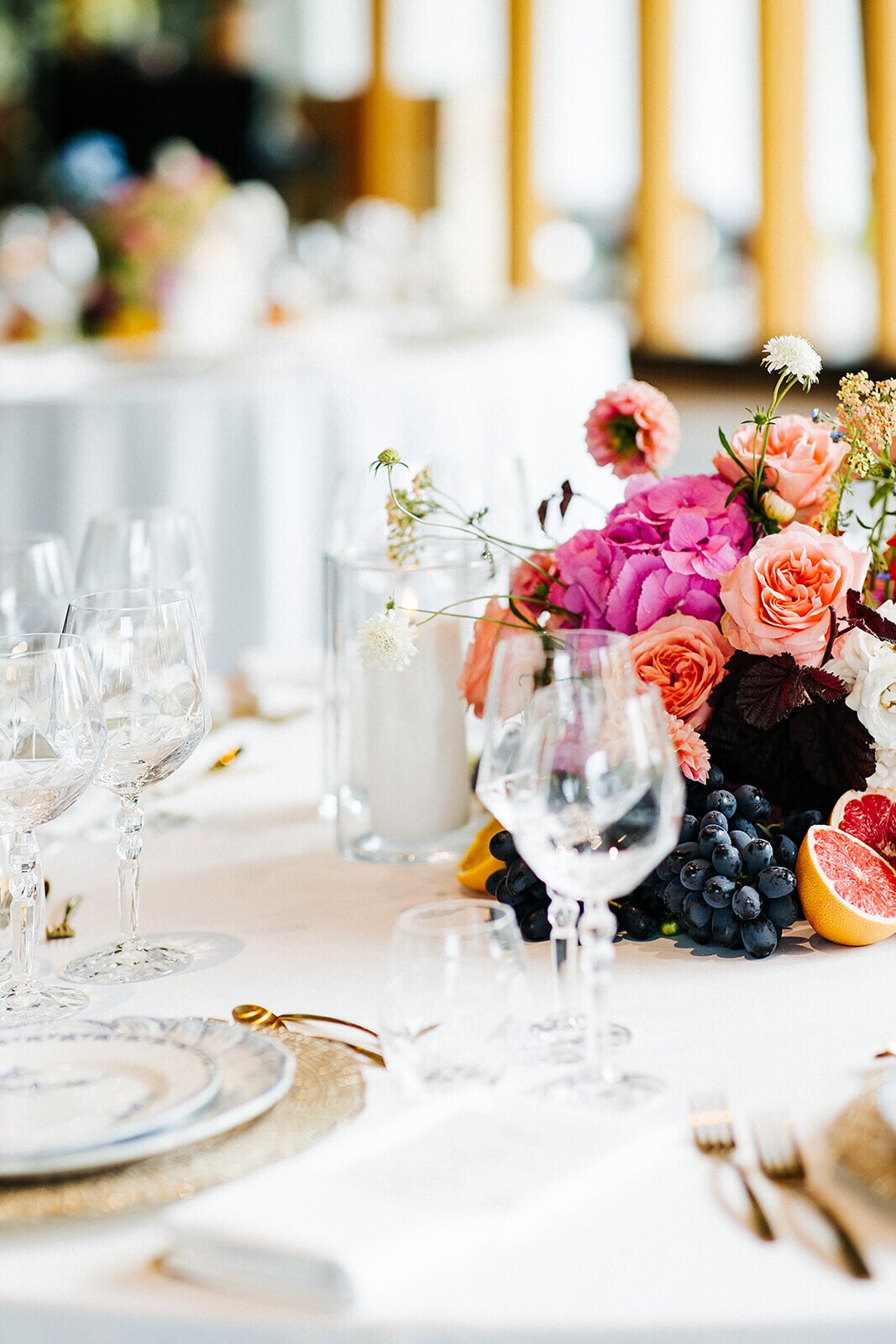 Wedding table | Château St. Gerlach.