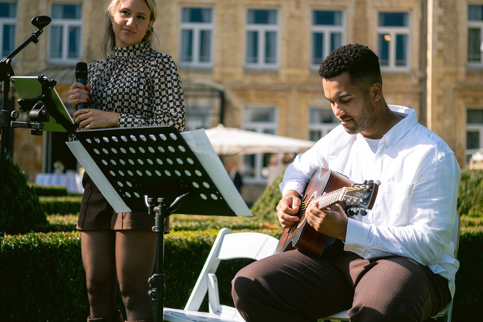 Muziek op bruiloft | Château St. Gerlach.