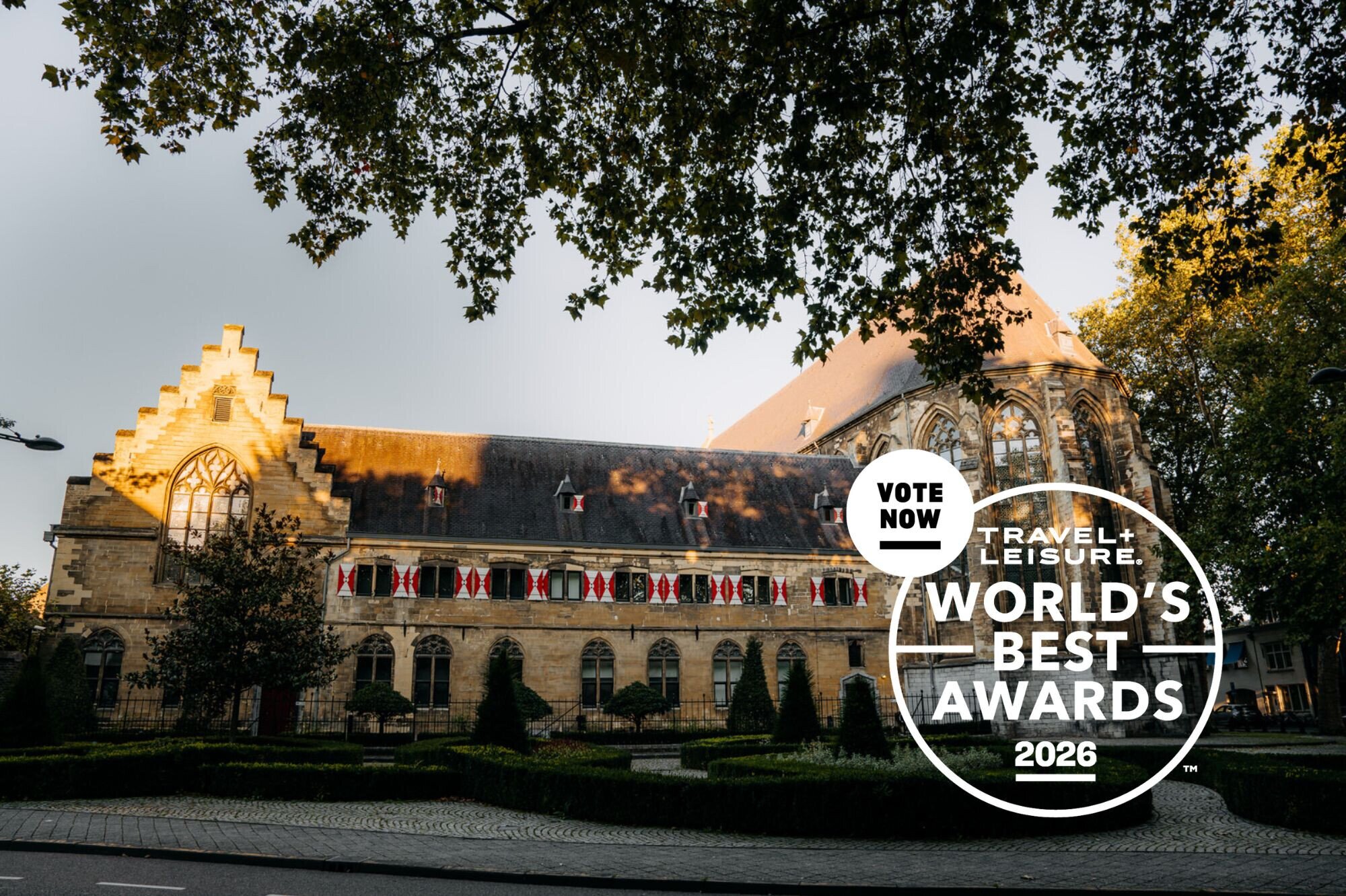 Kruisherenhotel nominated Travel & Leisure Award 2026.