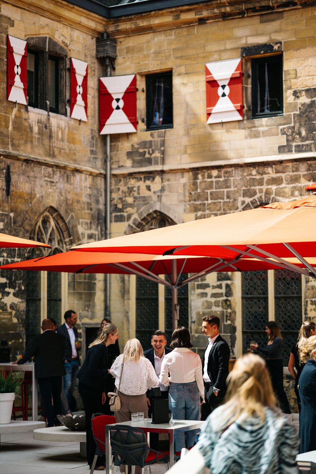 Pandhof terrace | Kruisherenhotel Maastricht.