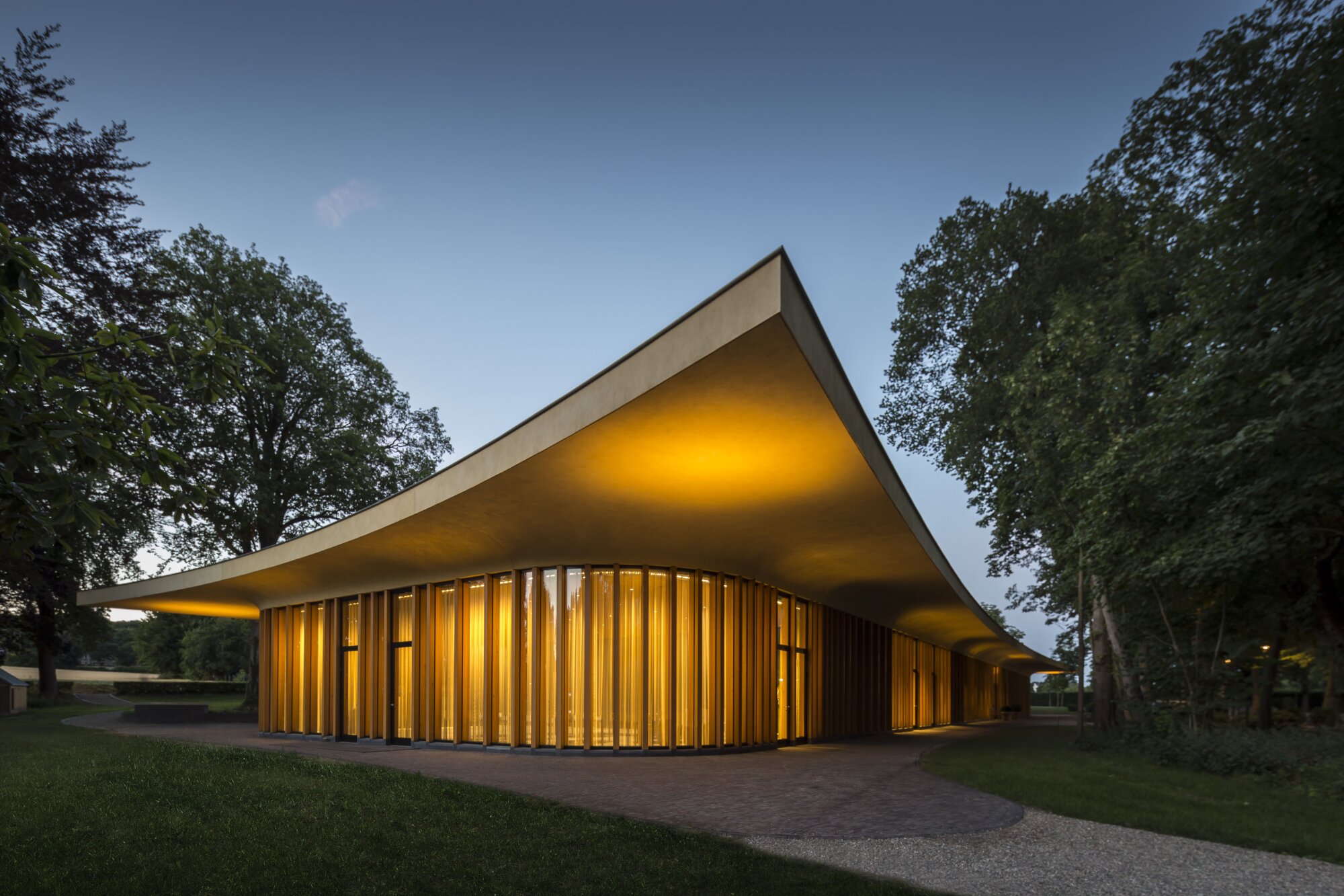 St. Gerlach Paviljoen zalen.