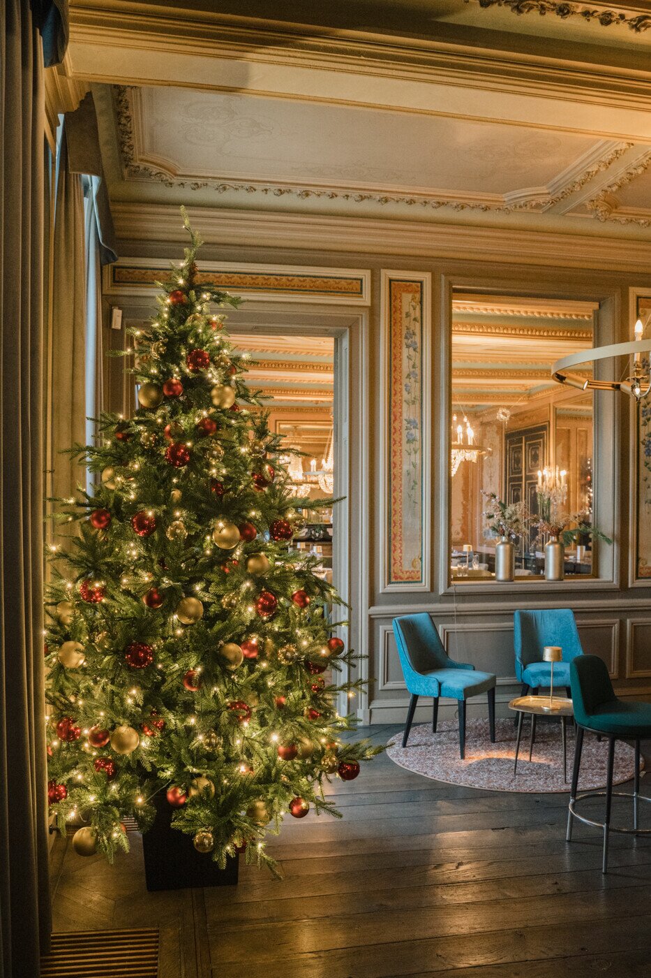 Christmas at Château St. Gerlach.